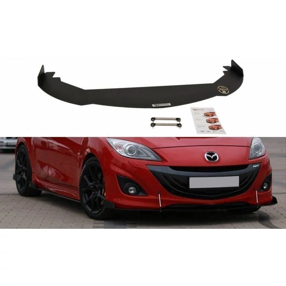 FRONT RACING SPLITTER MAZDA 3 MK2 MPS