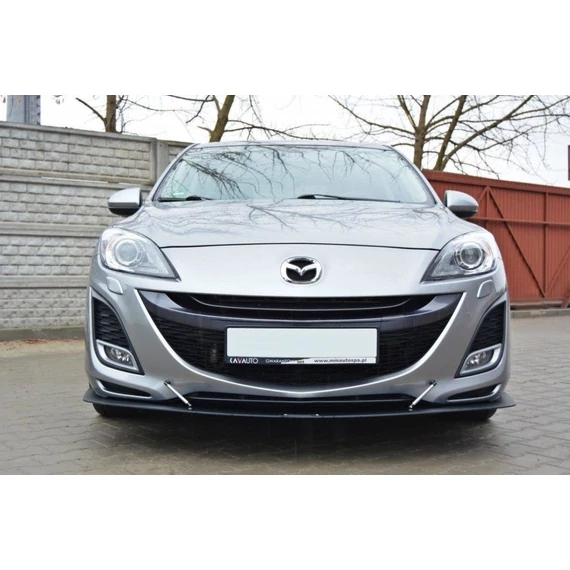 FRONT RACING SPLITTER MAZDA 3 MK2 SPORT (PREFACE)