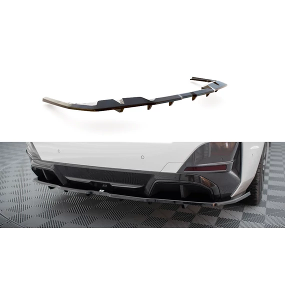 Központi Hátsó Splitter (with vertical bars) V.1 BMW i4 M-Pack G26