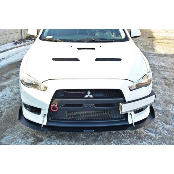 FRONT RACING SPLITTER V.1 Mitsubishi Lancer Evo X