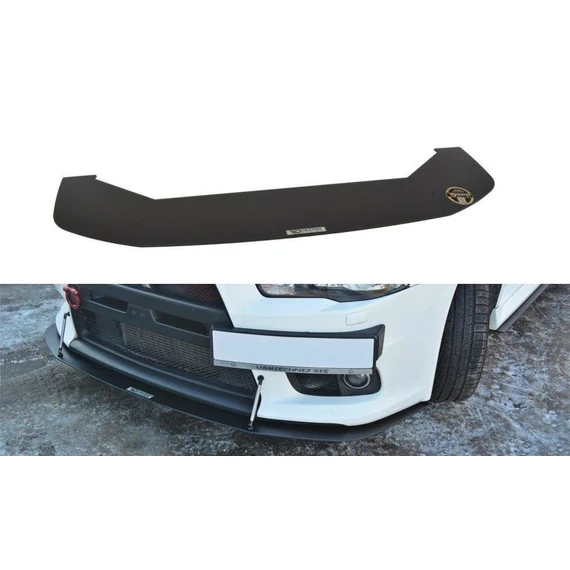 FRONT RACING SPLITTER V.2 Mitsubishi Lancer Evo X
