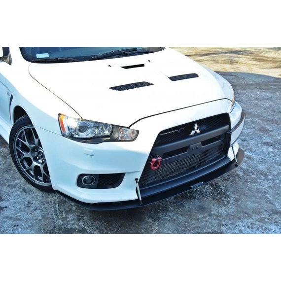 FRONT RACING SPLITTER V.2 Mitsubishi Lancer Evo X