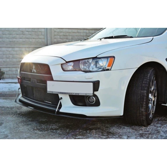 FRONT RACING SPLITTER V.2 Mitsubishi Lancer Evo X