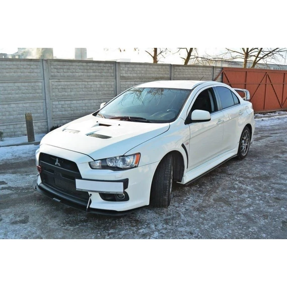 FRONT RACING SPLITTER V.2 Mitsubishi Lancer Evo X