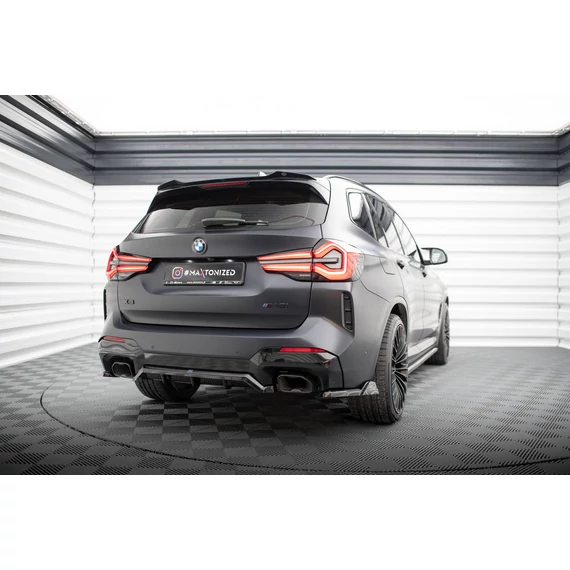 Központi Hátsó Splitter (with vertical bars) BMW X3 M-Pack G01 Facelift