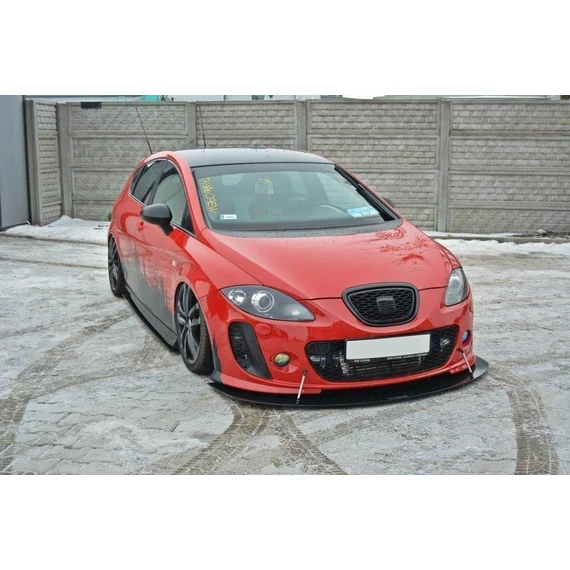 FRONT RACING SPLITTER V.1 SEAT LEON MK2 MS DESIGN