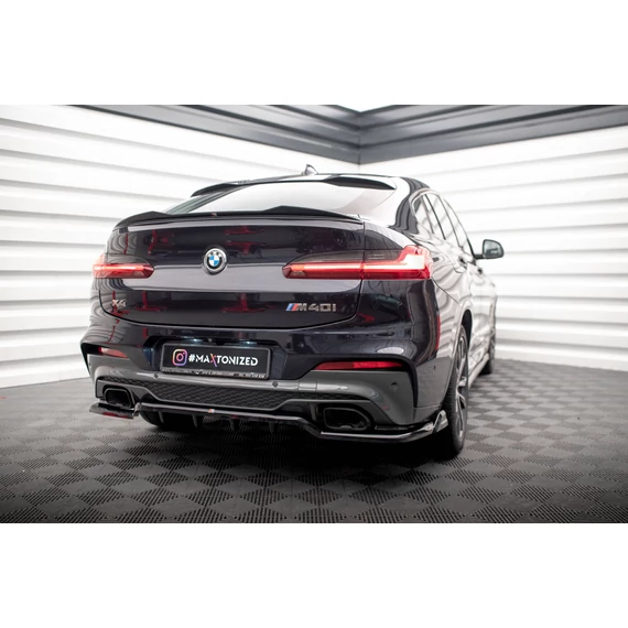 Központi Hátsó Splitter (with vertical bars) V.2 BMW X4 M40i G02