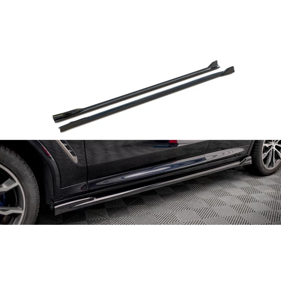 Oldalsó szoknyák Diffúzorok V.2 BMW X4 M-Pack G02