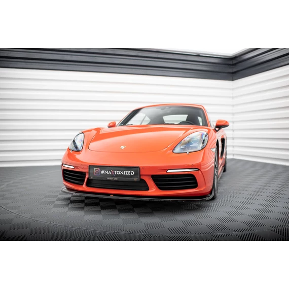 Első Splitter V.2 Porsche 718 Cayman 982c