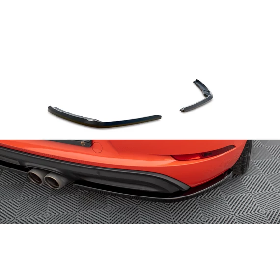 Hátsó Oldalsó Splitter Porsche 718 Cayman 982c