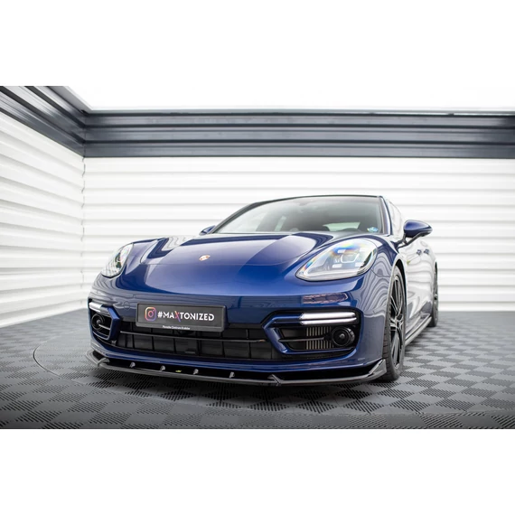 Első Splitter V.2 Porsche Panamera E-Hybrid 971 Facelift
