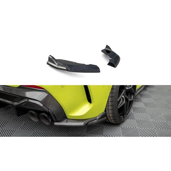 Carbon Fiber Hátsó Oldalsó Splitter BMW 1 F40 M-Pack/ M135i