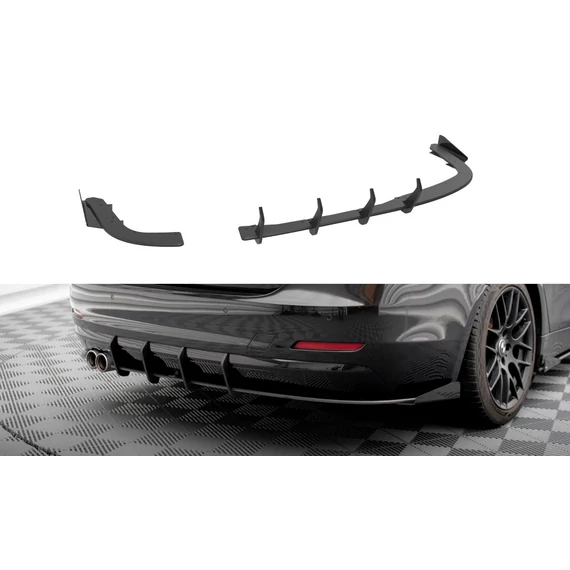 Street Pro Hátsó Oldalsó Splitter + Flaps BMW 4 Gran Coupe F36