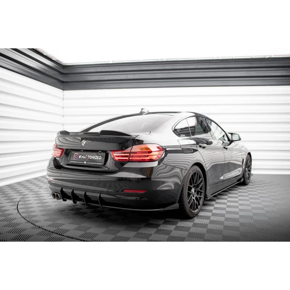 Street Pro Hátsó Oldalsó Splitter + Flaps BMW 4 Gran Coupe F36