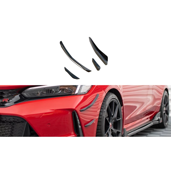 Front Bumper Wings (Canards) Honda Civic Type-R Mk 11