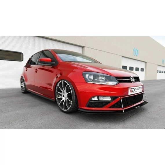 FRONT RACING SPLITTER VW POLO MK5 GTI FACELIFT