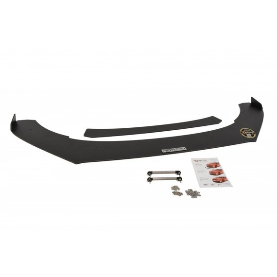 FRONT RACING SPLITTER VW POLO MK5 GTI FACELIFT (with wings)