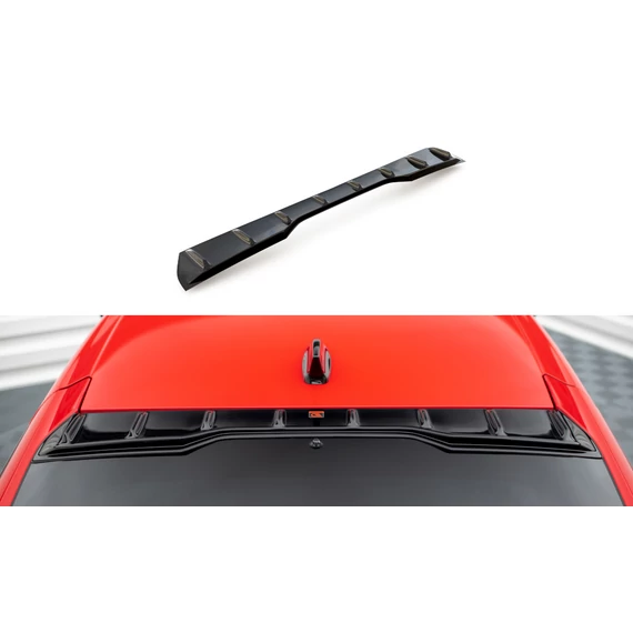 The extension of the rear window Honda Civic Type-R Mk 11