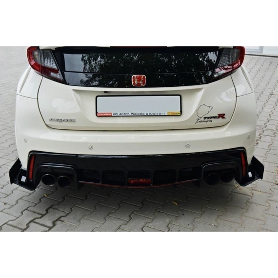 RACING Hátsó Oldalsó Splitter HONDA CIVIC IX TYPE R