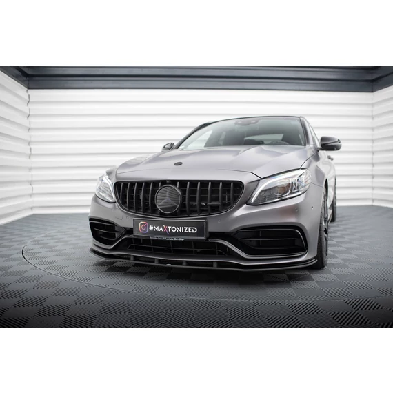 Street Pro Első Splitter Mercedes-AMG C63 Sedan / Estate W205 Facelift