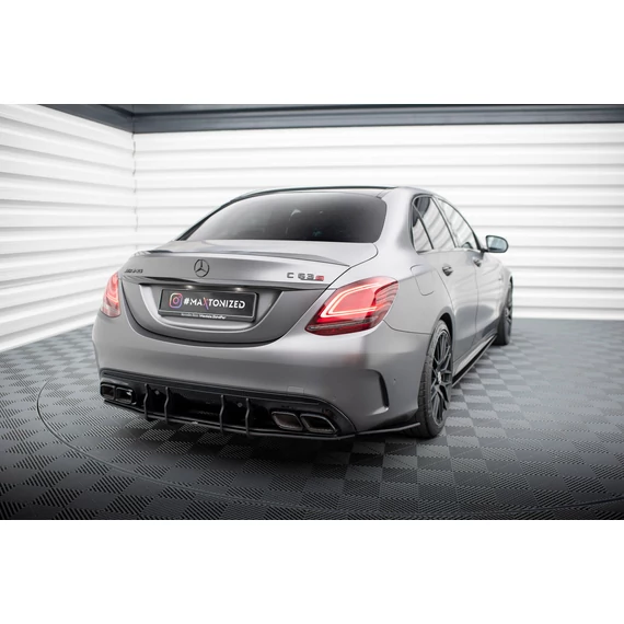 Street Pro Hátsó Oldalsó Splitter Mercedes-AMG C63 Sedan / Estate W205 Facelift