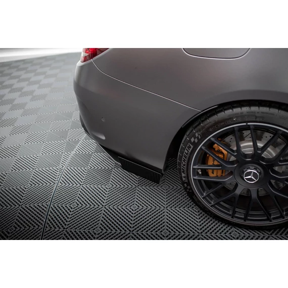 Street Pro Hátsó Oldalsó Splitter + Flaps Mercedes-AMG C63 Sedan / Estate W205 Facelift