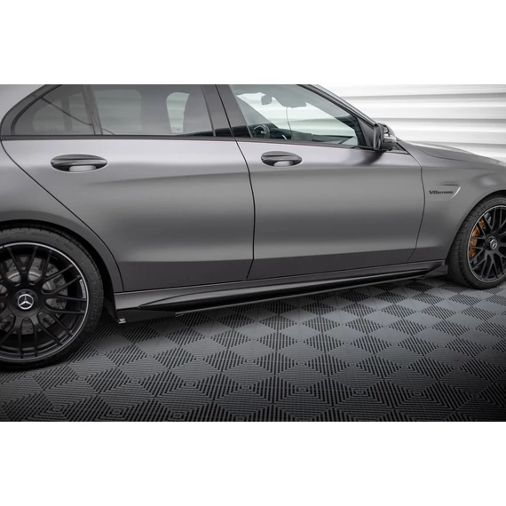 Street Pro Oldalsó szoknyák Diffúzorok + Flaps Mercedes-AMG C63 Sedan / Estate W205 Facelift