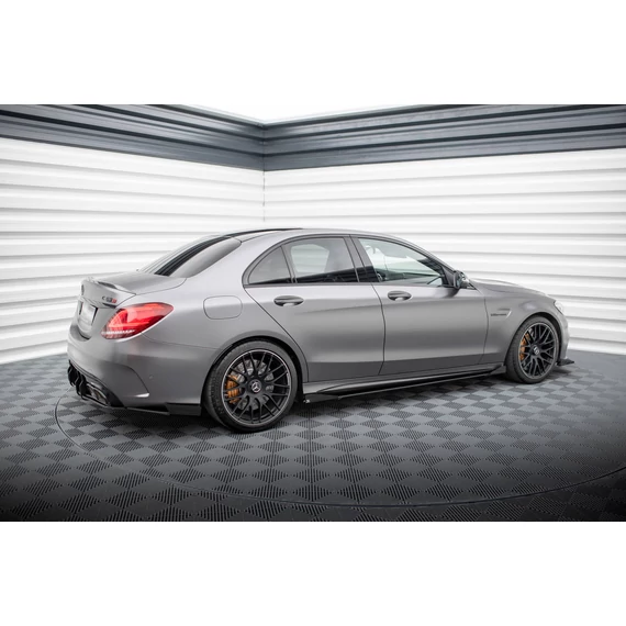 Street Pro Oldalsó szoknyák Diffúzorok + Flaps Mercedes-AMG C63 Sedan / Estate W205 Facelift