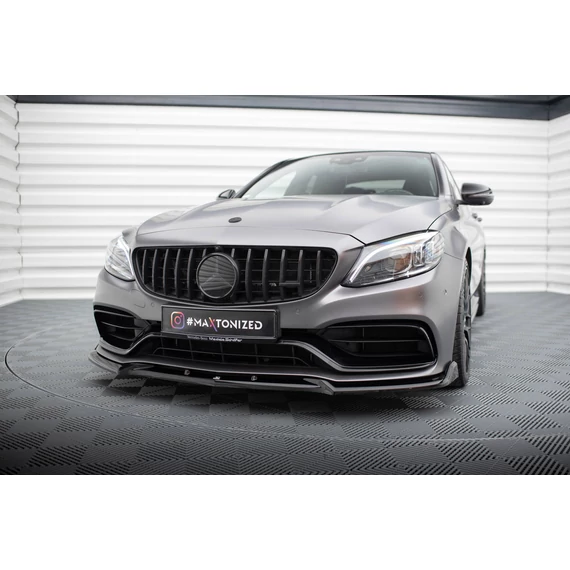 Első Splitter V.2 Mercedes-AMG C63 Sedan / Estate W205 Facelift