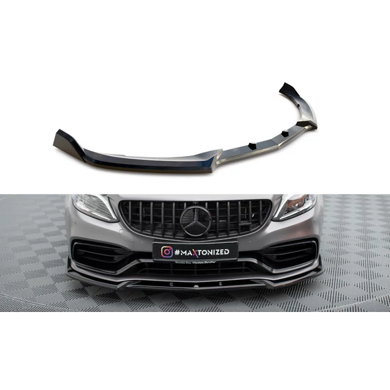 Első Splitter V.2 Mercedes-AMG C63 Sedan / Estate W205 Facelift