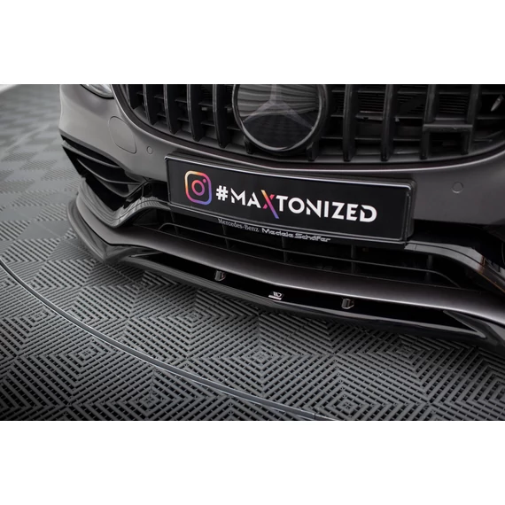 Első Splitter V.2 Mercedes-AMG C63 Sedan / Estate W205 Facelift