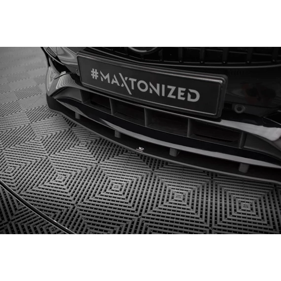 Street Pro Első Splitter Mercedes-Benz A AMG-Line W176 Facelift