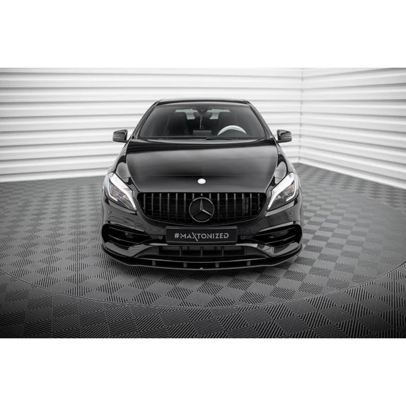 Street Pro Első Splitter Mercedes-Benz A AMG-Line W176 Facelift