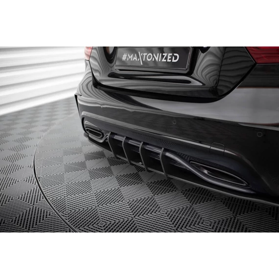 Street Pro Rear Diffuser Mercedes-Benz A AMG-Line W176 Facelift