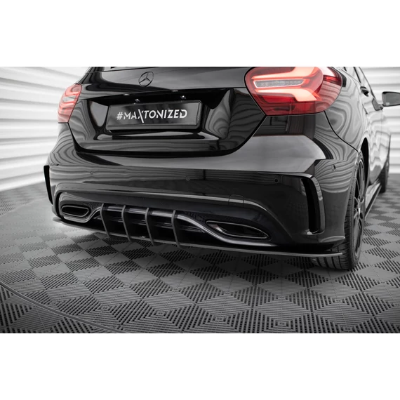 Street Pro Rear Diffuser Mercedes-Benz A AMG-Line W176 Facelift