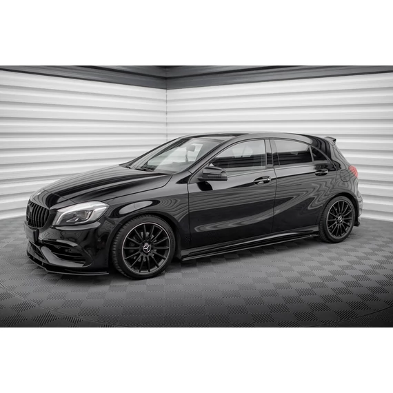 Street Pro Oldalsó szoknyák Diffúzorok Mercedes-Benz A AMG-Line W176 Facelift
