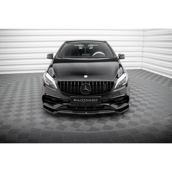 Első Splitter V.1 Mercedes-Benz A AMG-Line W176 Facelift