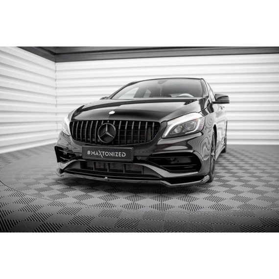 Első Splitter V.1 Mercedes-Benz A AMG-Line W176 Facelift