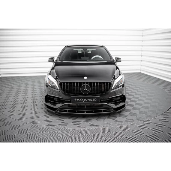 Első Splitter V.2 Mercedes-Benz A AMG-Line W176 Facelift