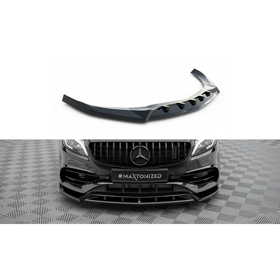 Első Splitter V.2 Mercedes-Benz A AMG-Line W176 Facelift