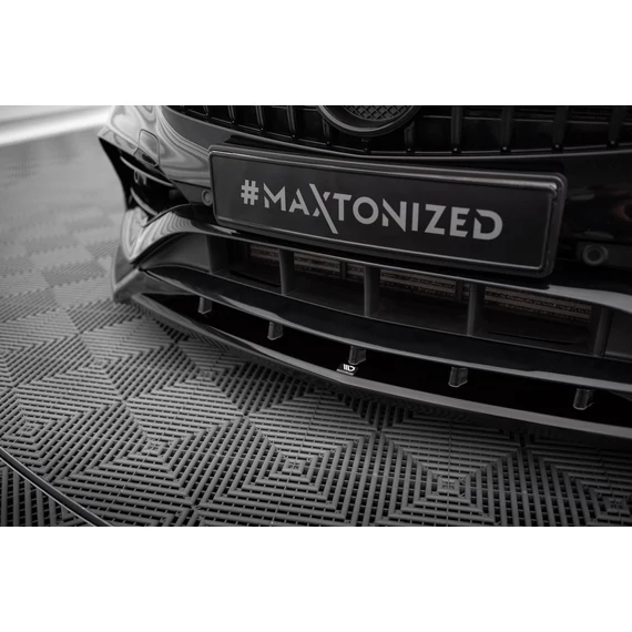 Első Splitter V.2 Mercedes-Benz A AMG-Line W176 Facelift