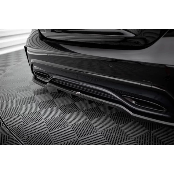 Központi Hátsó Splitter (with vertical bars) Mercedes-Benz A AMG-Line W176 Facelif