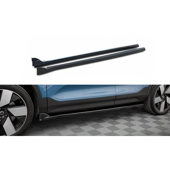 Oldalsó szoknyák Diffúzorok Volvo C40 Mk1