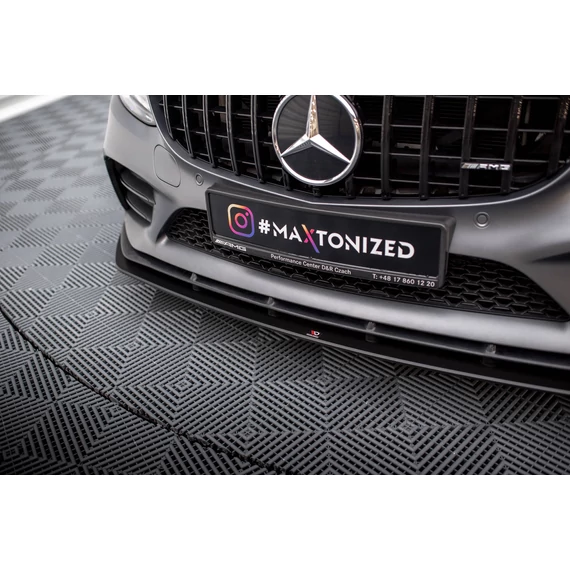 Street Pro Első Splitter Mercedes-AMG C43 Coupe C205 Facelift