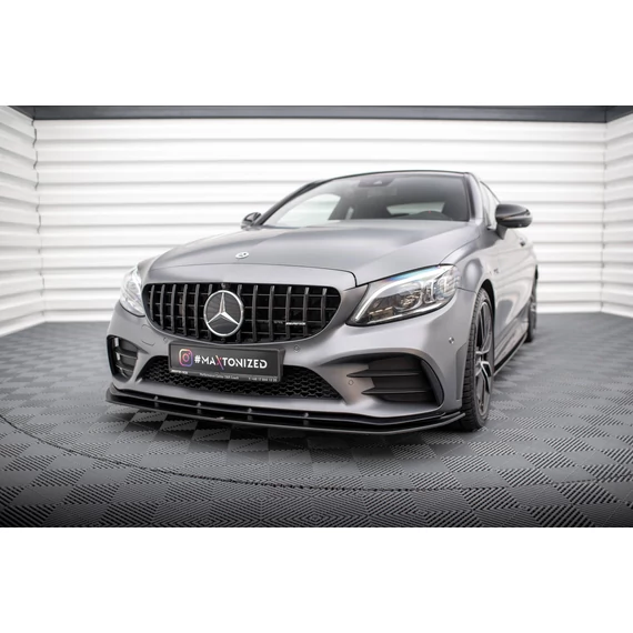 Street Pro Első Splitter Mercedes-AMG C43 Coupe C205 Facelift