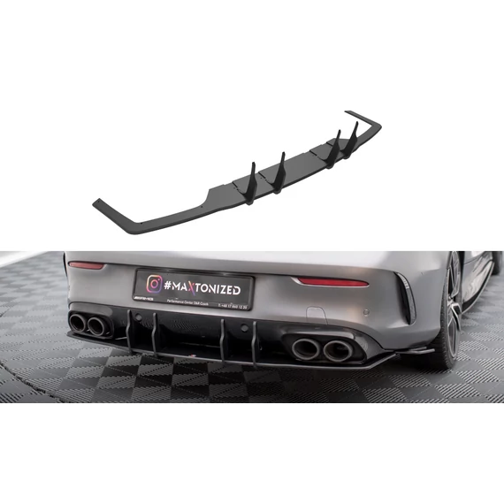 Street Pro Rear Diffuser Mercedes-AMG C43 Coupe C205 Facelift
