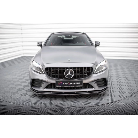 Első Splitter V.1 Mercedes-AMG C43 Coupe / Sedan C205 / W205 Facelift