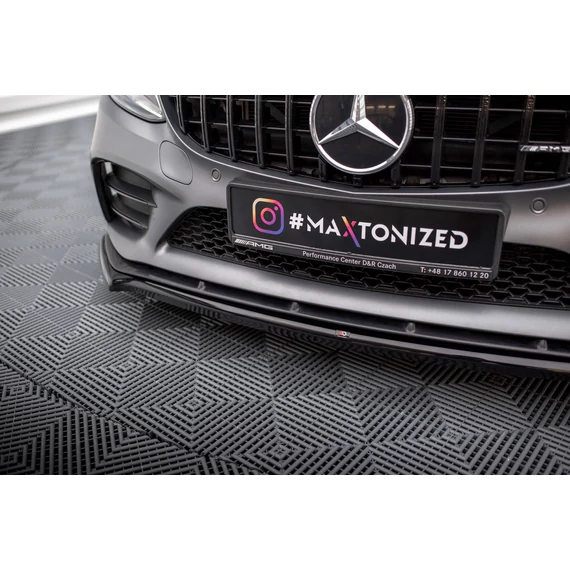 Első Splitter V.1 Mercedes-AMG C43 Coupe / Sedan C205 / W205 Facelift