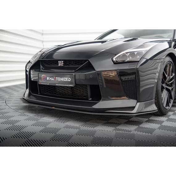 Street Pro Első Splitter Nissan GTR R35 Facelift