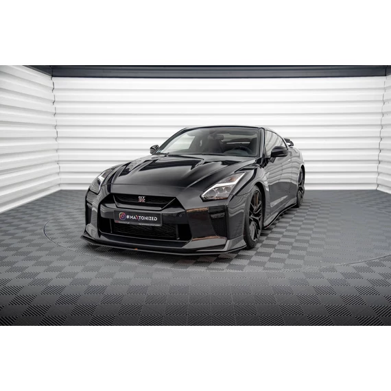 Street Pro Első Splitter Nissan GTR R35 Facelift